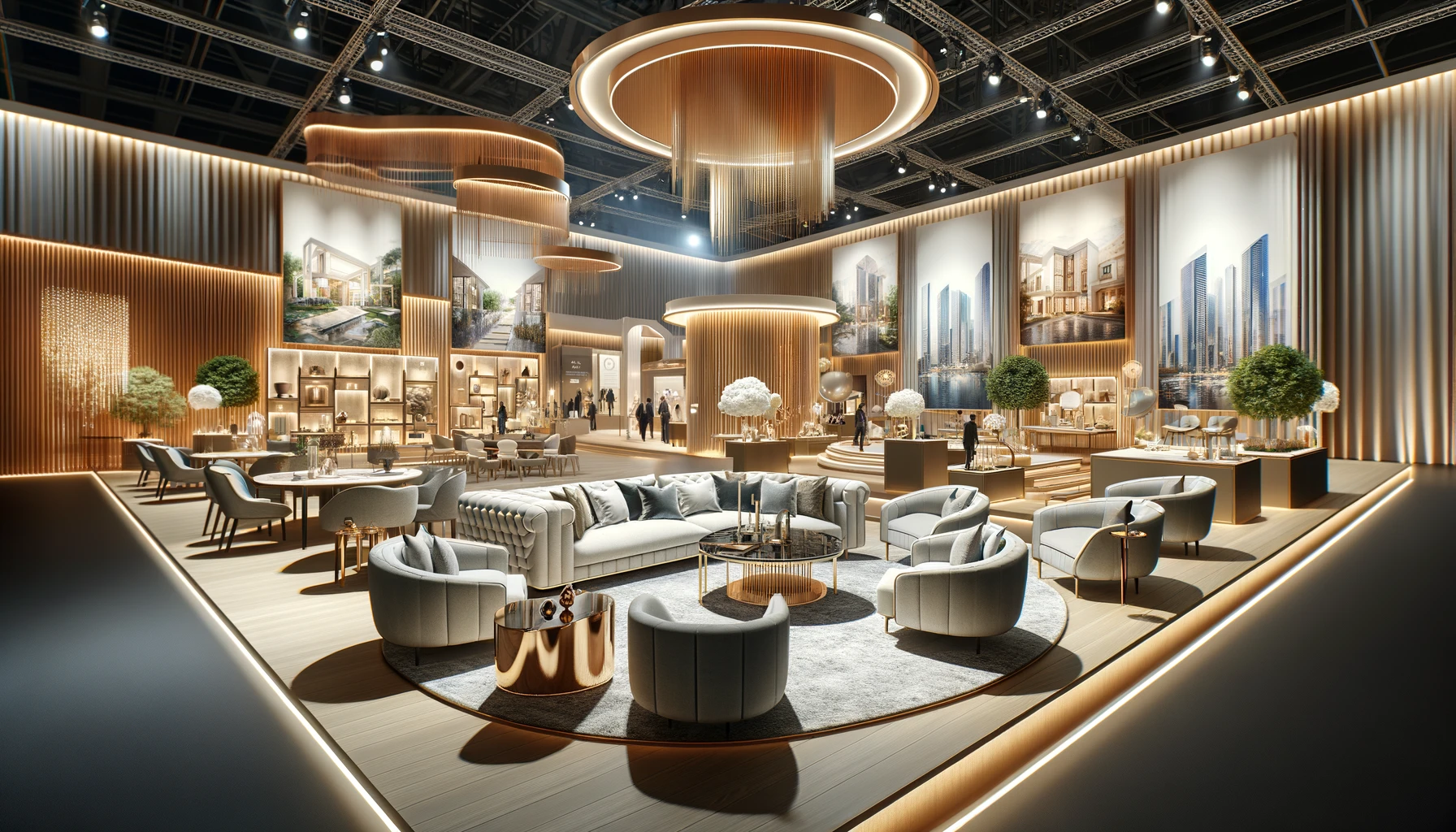 The Art of Real Estate Presentation: Organizing Exhibitions and Fairs with Our Furniture Magic